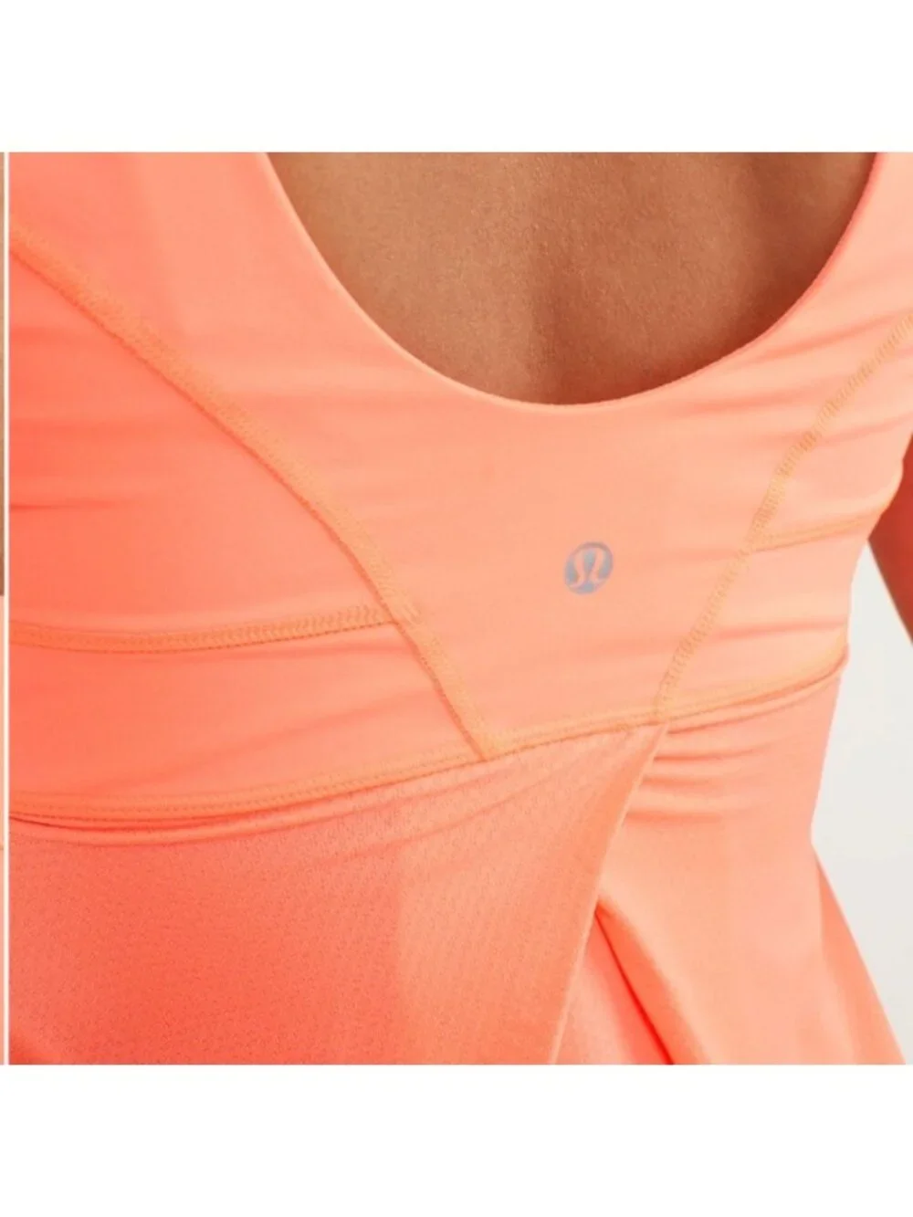 Lululemon Run: Tame Me Tank Pop Orange / flash